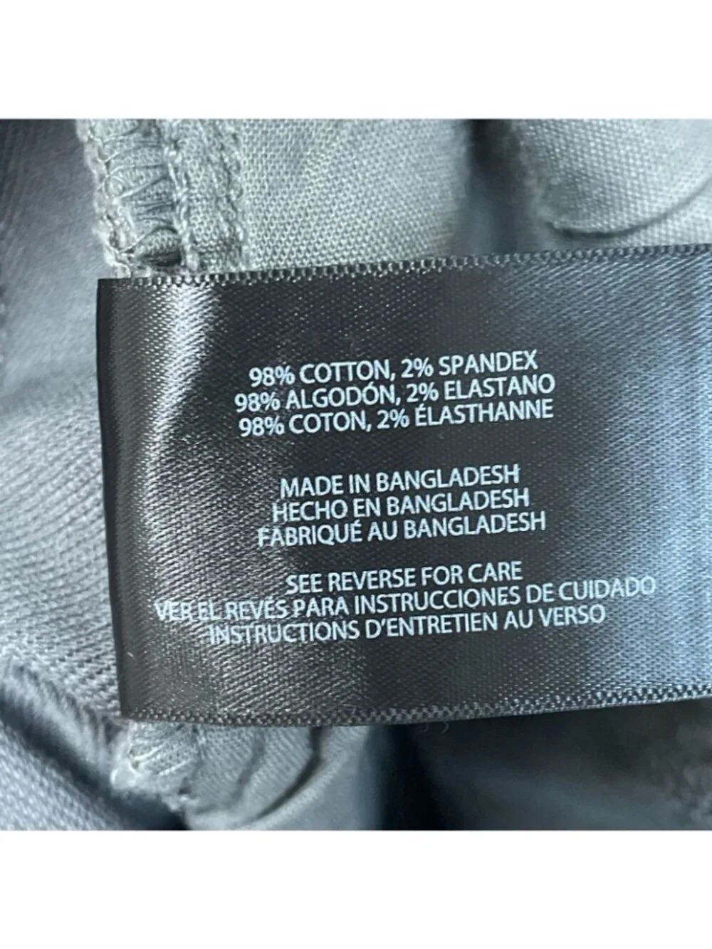 Banana Republic Men's 30x30 Gray 5-Pocket Pants Cotton Blend e1788